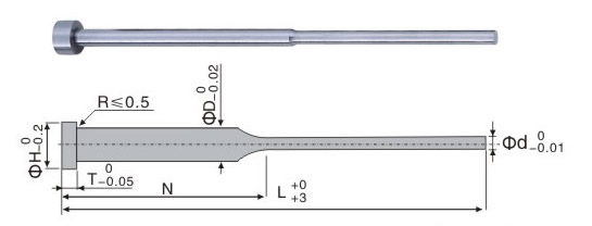 SKD61雙托頂針